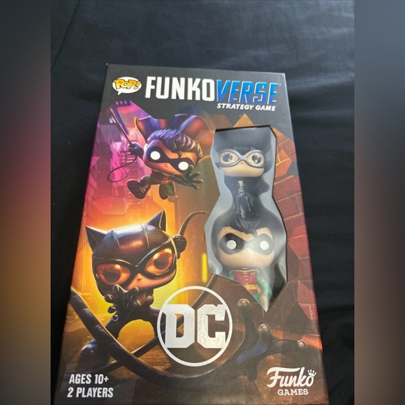 Funko Other - Funko Pop! Funkoverse Strategy Game: DC Catwoman & Robin- Expandalone